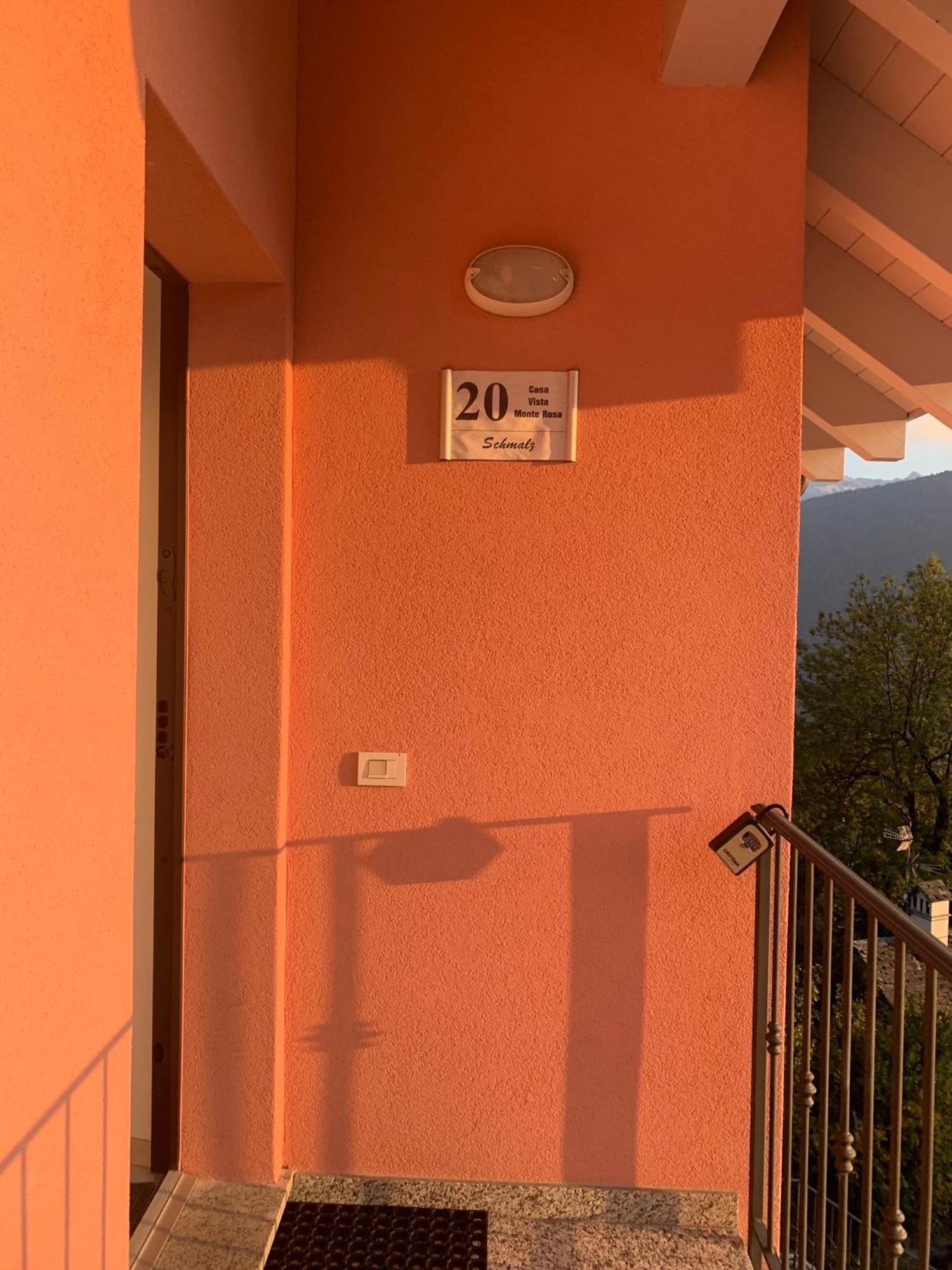 Casa Vista Monte Rosa Apartment Toceno Exterior foto